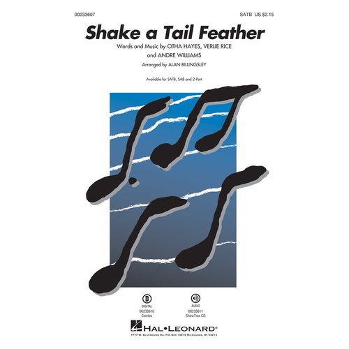 Shake A Tail Feather SATB (Octavo)