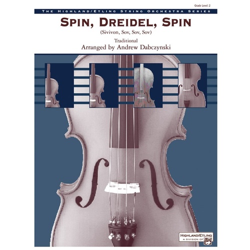 Spin Dreidel Spin String Orchestra Sheet Music