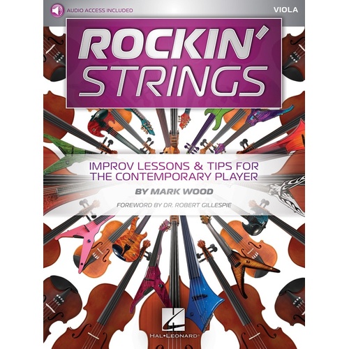Rockin Strings - Viola Book/Online Audio (Softcover Book/Online Audio)