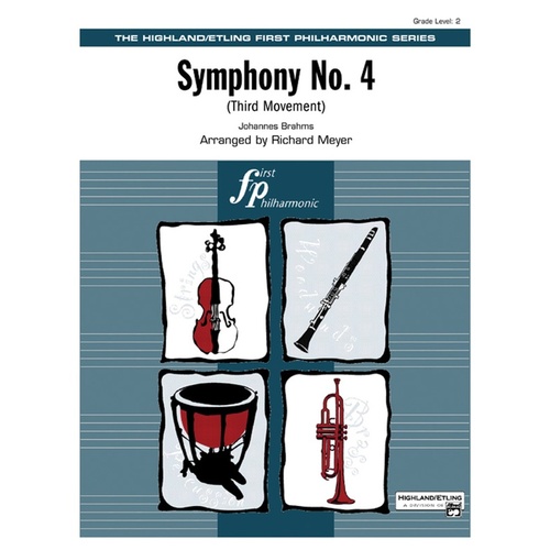 Symphony No 4 Full Orchestra Sheet Music