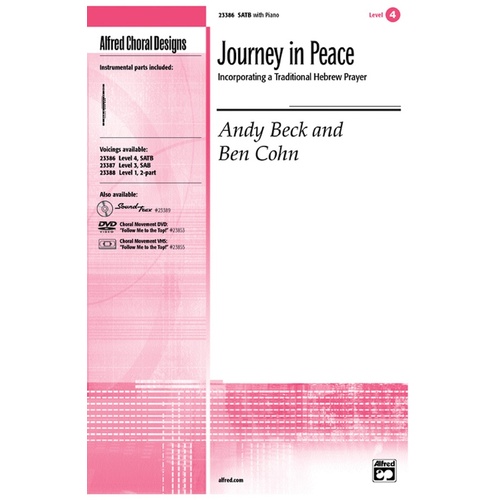 Journey In Peace SATB/Piano