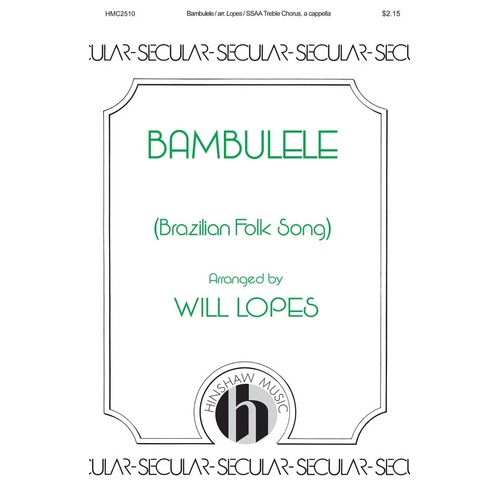 Bambulele SSAA A Cappella (Octavo)