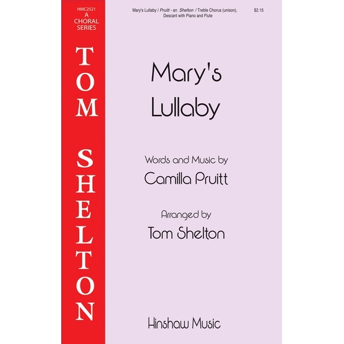 Marys Lullaby Unison/Descant (Octavo)