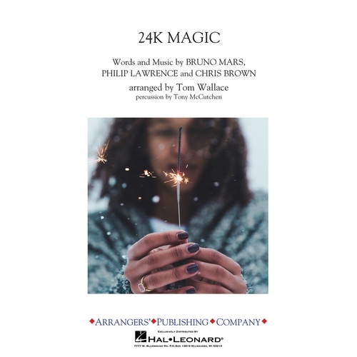 24K Magic Marching Band 3 Score/Parts