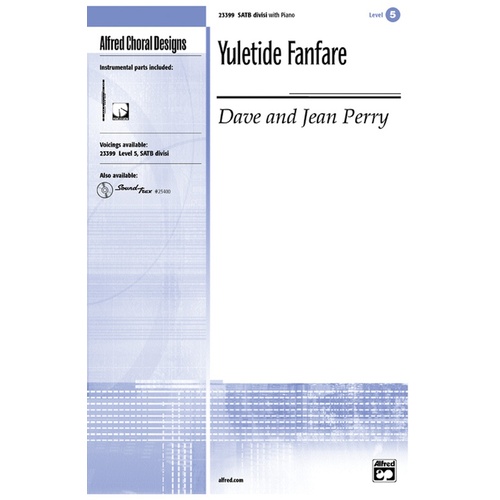 Yuletide Fanfare SATB Piano Sheet Music