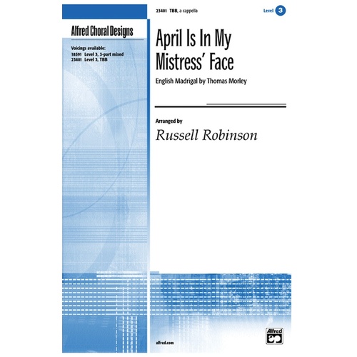 April Is In My Mistress Face TBB A Cappella