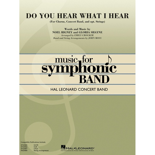 Do You Hear What I Hear Concert Band 4 (Opt CHL Concert Band So) (Music Score/Parts)