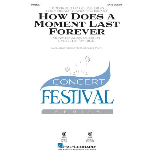 How Does A Moment Last Forever ShowTrax CD (CD Only)