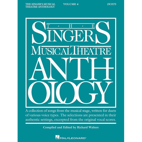 Singers Musical Theatre Anth V4 Duets (Softcover Book)