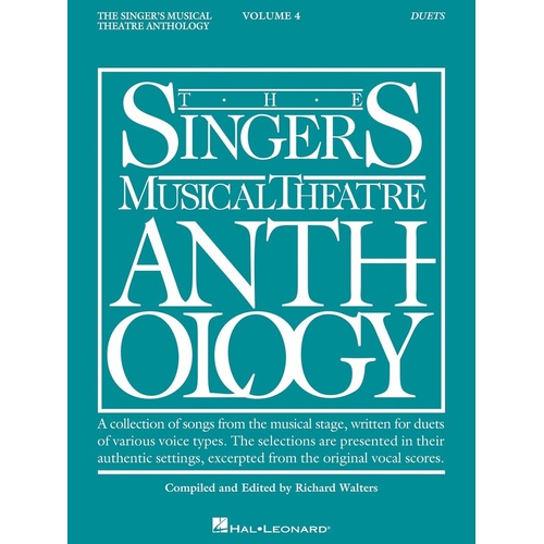 Singers Musical Theatre Anth V4 Duets (Softcover Book)