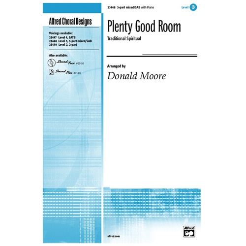 Plenty Good Room 3 Part Mixed/Sab