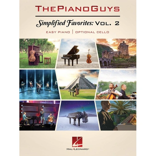 The Piano Guys Simplified Favorites Vol 2 Easy Piano & Cello Sheet Music