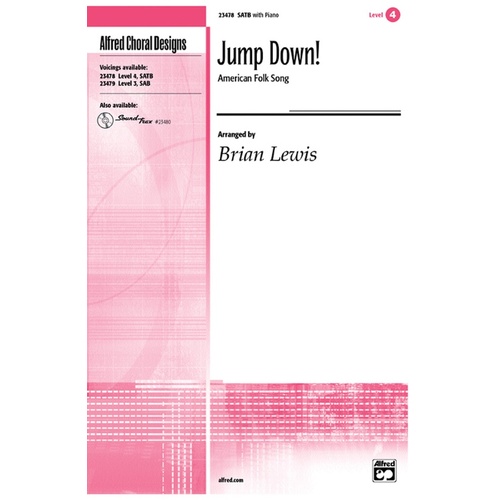 Jump Down SATB Arr Lewis