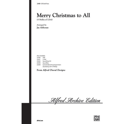 Merry Christmas To All SATB
