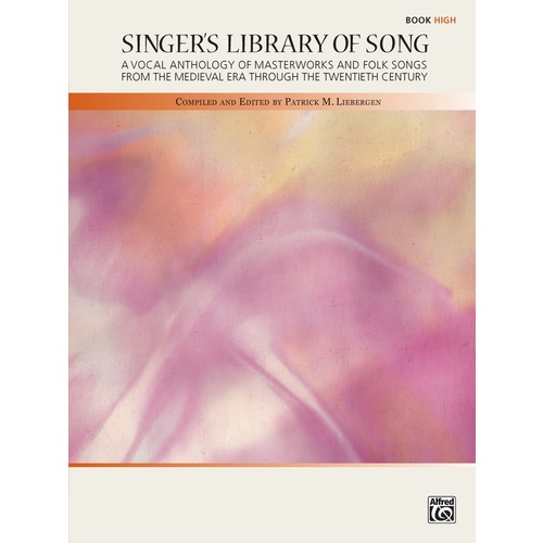 Singers Library of Song for High Voice