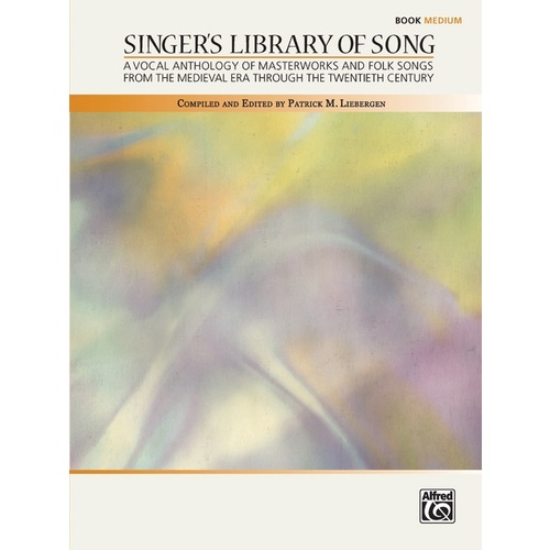 Singers Library of Song Medium Voice Sheet Music