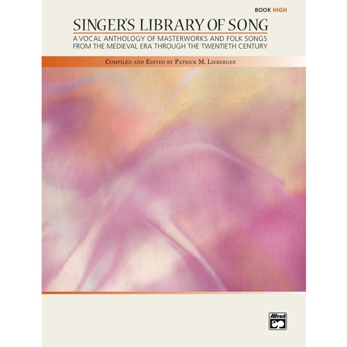 Singers Library of Song High Voice CD Set