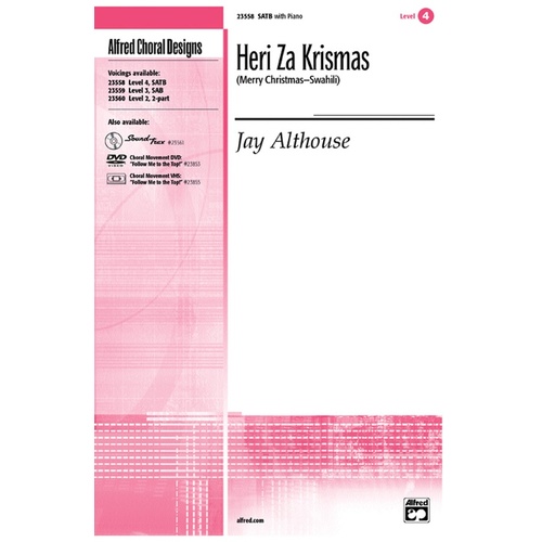 Heri Za Krismas (Merry Xmas Swahili) SATB