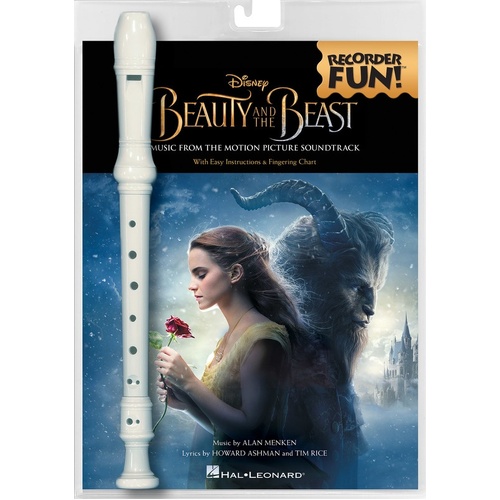 Beauty And The Beast Book/Recorder (Package)