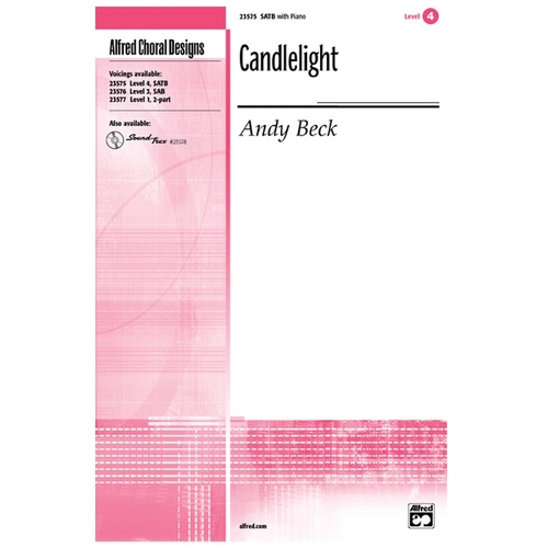 Candlelight SATB Choral Sheet Music