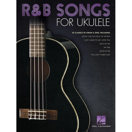 R&B Classics for Ukulele - Melody, Lyrics & Chords, 56 Pages