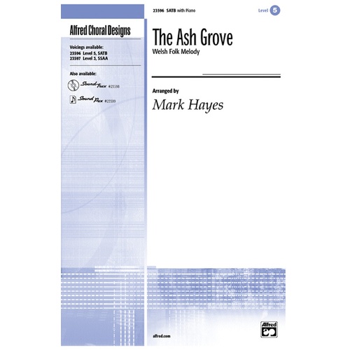 Ash Grove SATB Choral Sheet Music