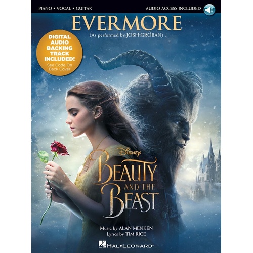 Evermore (From Beauty And The Beast) (Single Music Sheet) With Online Audio (Sheet Music/OL Audio)