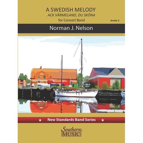 A Swedish Melody Haunting And Sublime Concert Band 3 Score/Parts