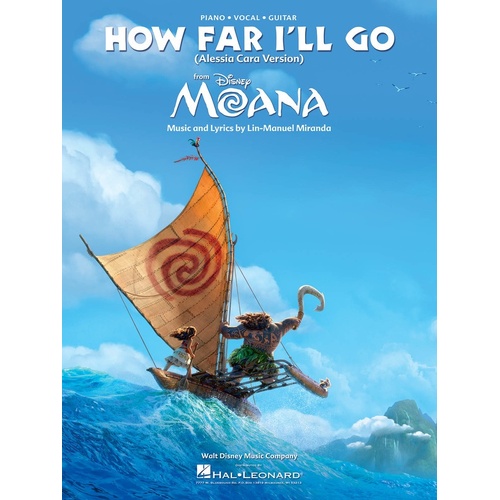How Far Ill Go (From Moana) Easy Piano (Sheet Music)