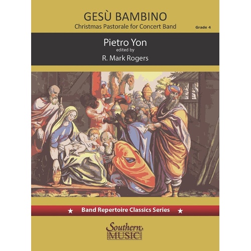 Gesu Bambino Christmas Pastorale Concert Band 4 Score/Parts