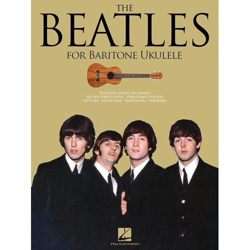 The Beatles For Baritone Ukulele (Softcover Book)