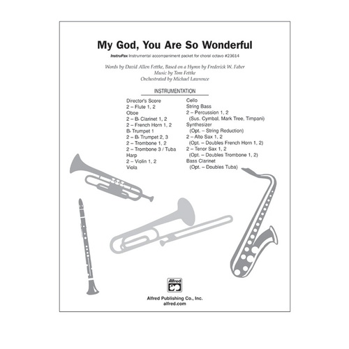 My God You Are So Wonderful Instrupax