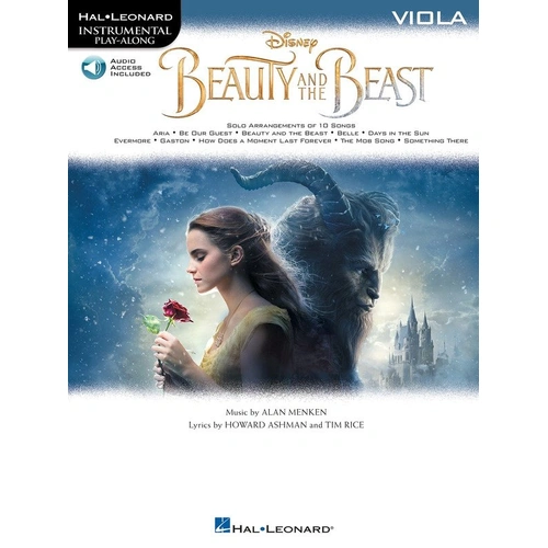Beauty and the Beast for Viola - Instrumental Play-Along with Online Audio Access, 10 Songs, Hal Leonard