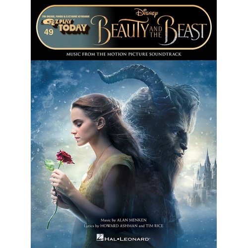 Beauty and the Beast E-Z Play Today 49 Keyboard Sheet Music 64 Pages Hal Leonard