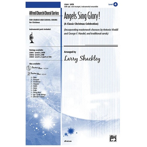 Angels Sing Glory SATB Choral Sheet Music