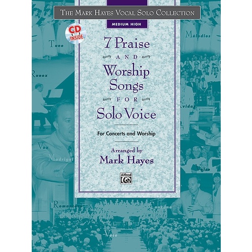Praise & Worship Songs 7 Solo Voice Book/CD Med/High