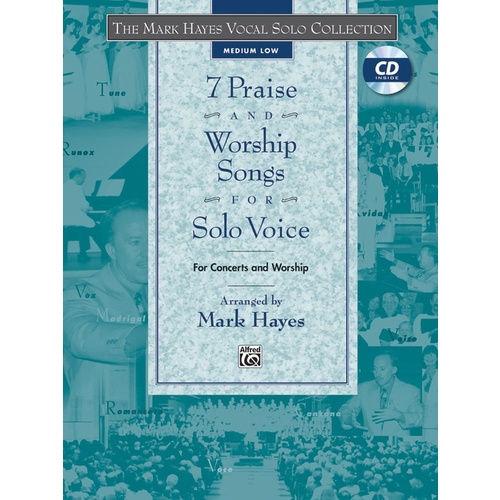 Praise & Worship Songs 7 Solo Voice Book/CD Med/Low