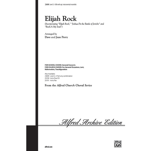 Elijah Rock SAB