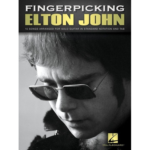 Fingerpicking Elton John Guitar Tab Book