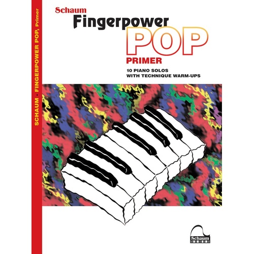 Schaum Fingerpower Pop Primer (Softcover Book)