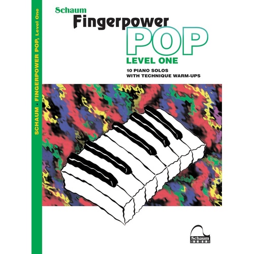 Schaum Fingerpower Pop Lev 1 (Softcover Book)