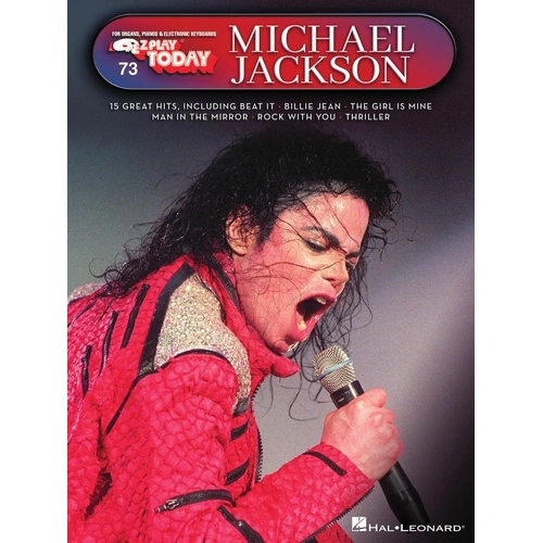Michael Jackson E-Z Play Today 73 Keyboard Songbook