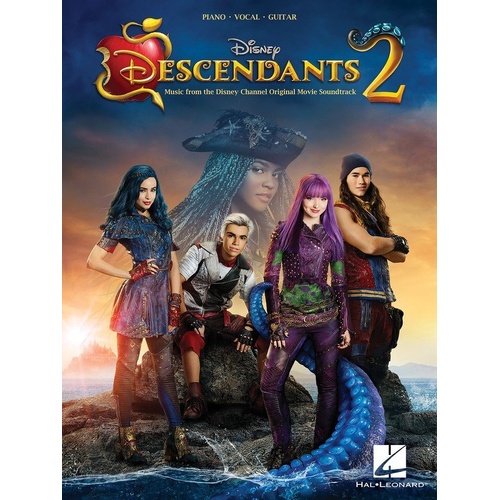 Descendants 2 Movie Soundtrack Piano Vocal Guitar Songbook