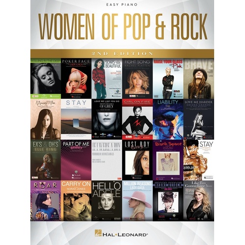 Women Of Pop and Rock Easy Piano 2nd Edition (Softcover Book)