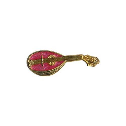 Brooch-Coloured Enamel-Mandoline