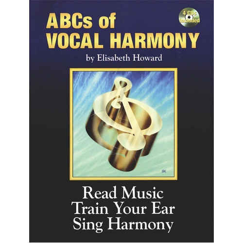 ABCs of Vocal Harmony Revised Book with 4 CDs