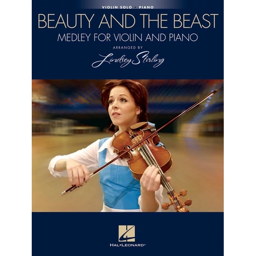 Beauty and the Beast Medley for Violin and Piano by Hal Leonard