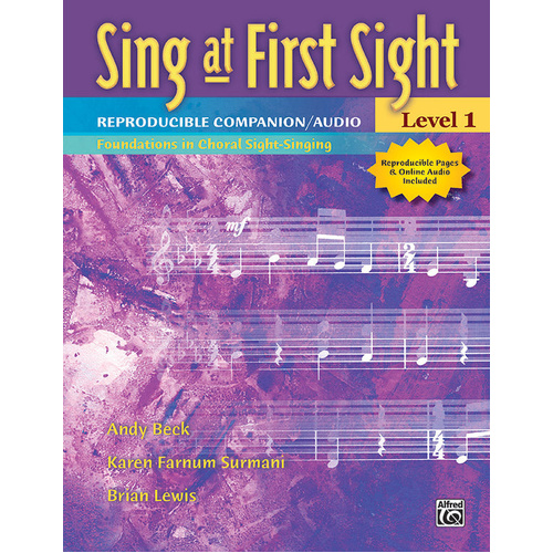 Sing at First Sight Level 1 Book and CD