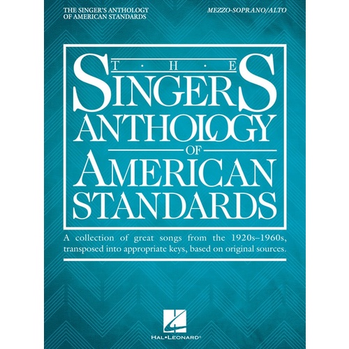 Singers Anthology American Standards Mezzo