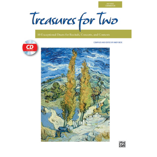 Treasures for Two Vocal Duets Book/CD